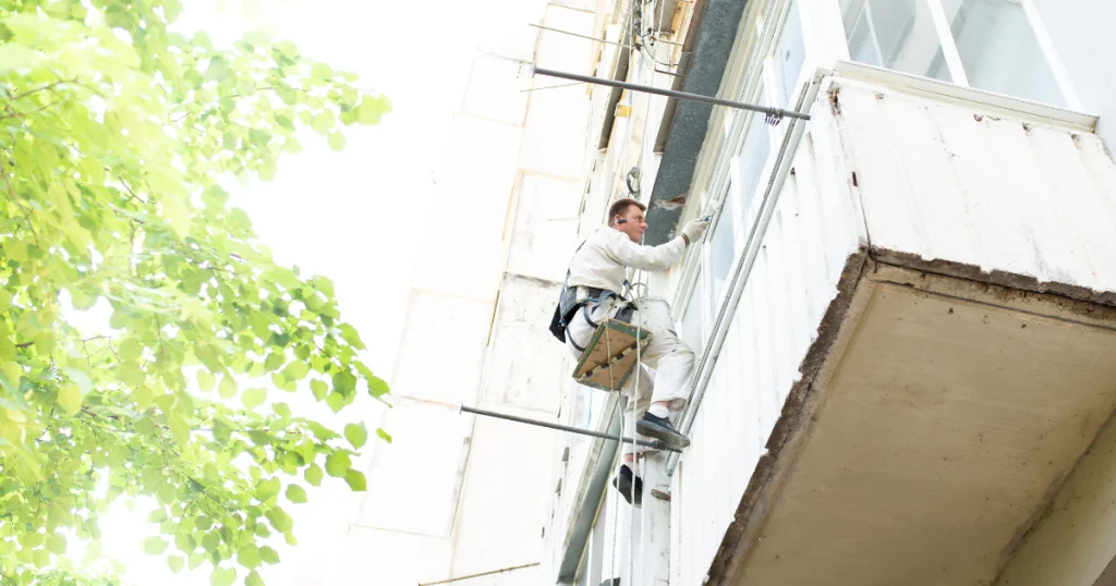 Trabajos de pintura en altura en Córdoba
